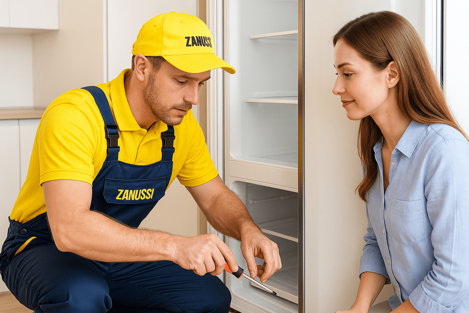 Servicio técnico neveras Zanussi en Tenerife